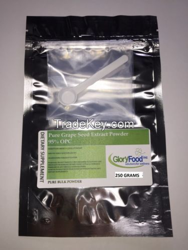 Pure Grape Seed Extract Powder 95% OPC 250g