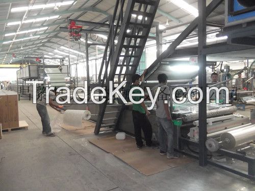 FRP gel coat tile equipment