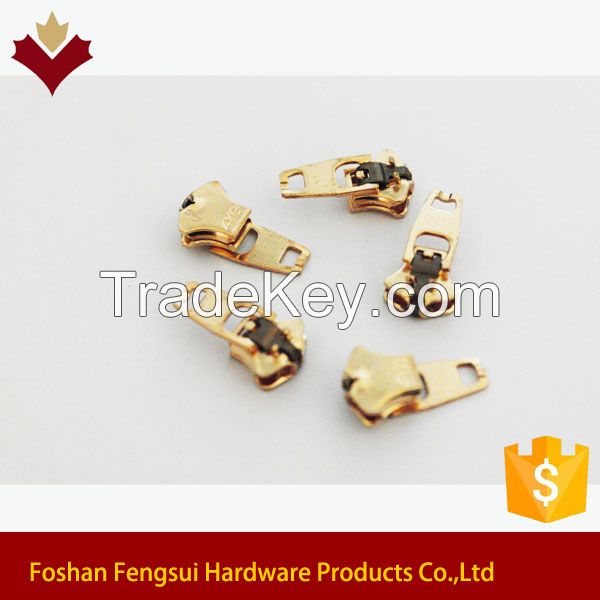 Foshan factory copper plating zipper pull charms