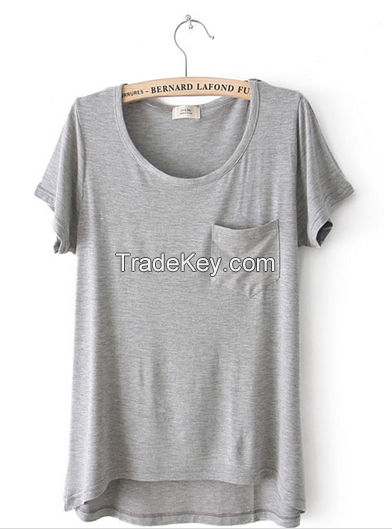 2015 Wholesale Viscose T-shirt woman