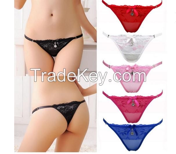 Women Ladies Sexy Thongs G-string V-string Panties Knickers Lingerie Underwear