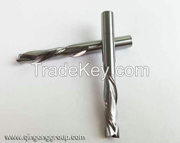 Two Flutes Solid Carbide Up and Down Cut Compression Spiral Bits for Wood Working