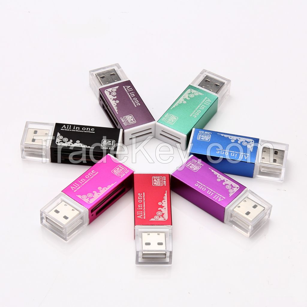 All In One multifunction USB Flash Drives Memory Card reader