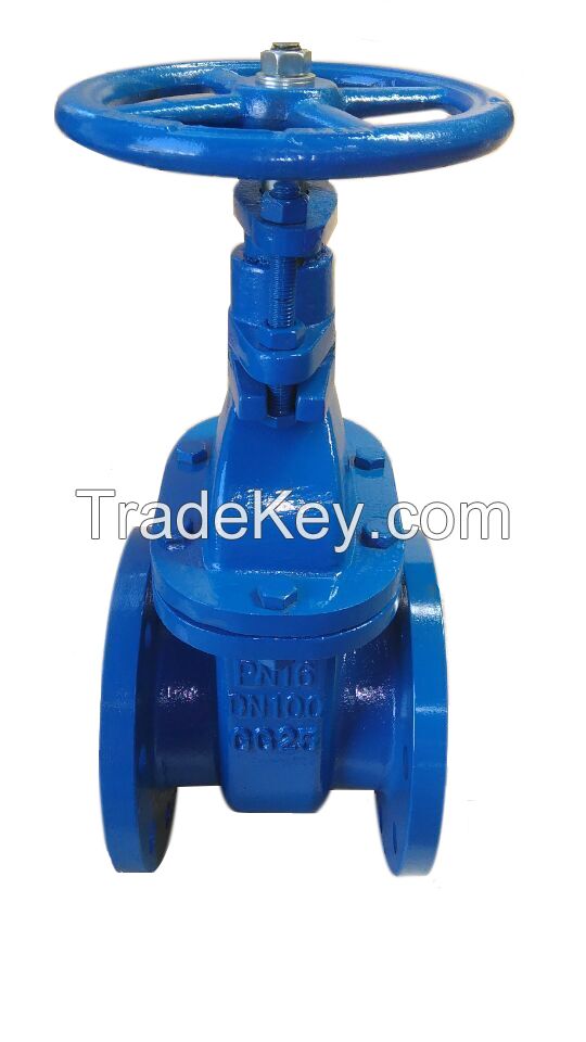 DIN Metal seated gate valve