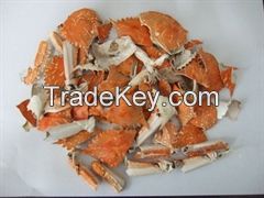 Dried crab shell