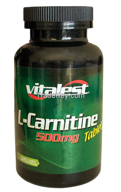L Carnitine Tablet 500 mg x 120 Bodybuilding Support L Carnitine L-carnitine