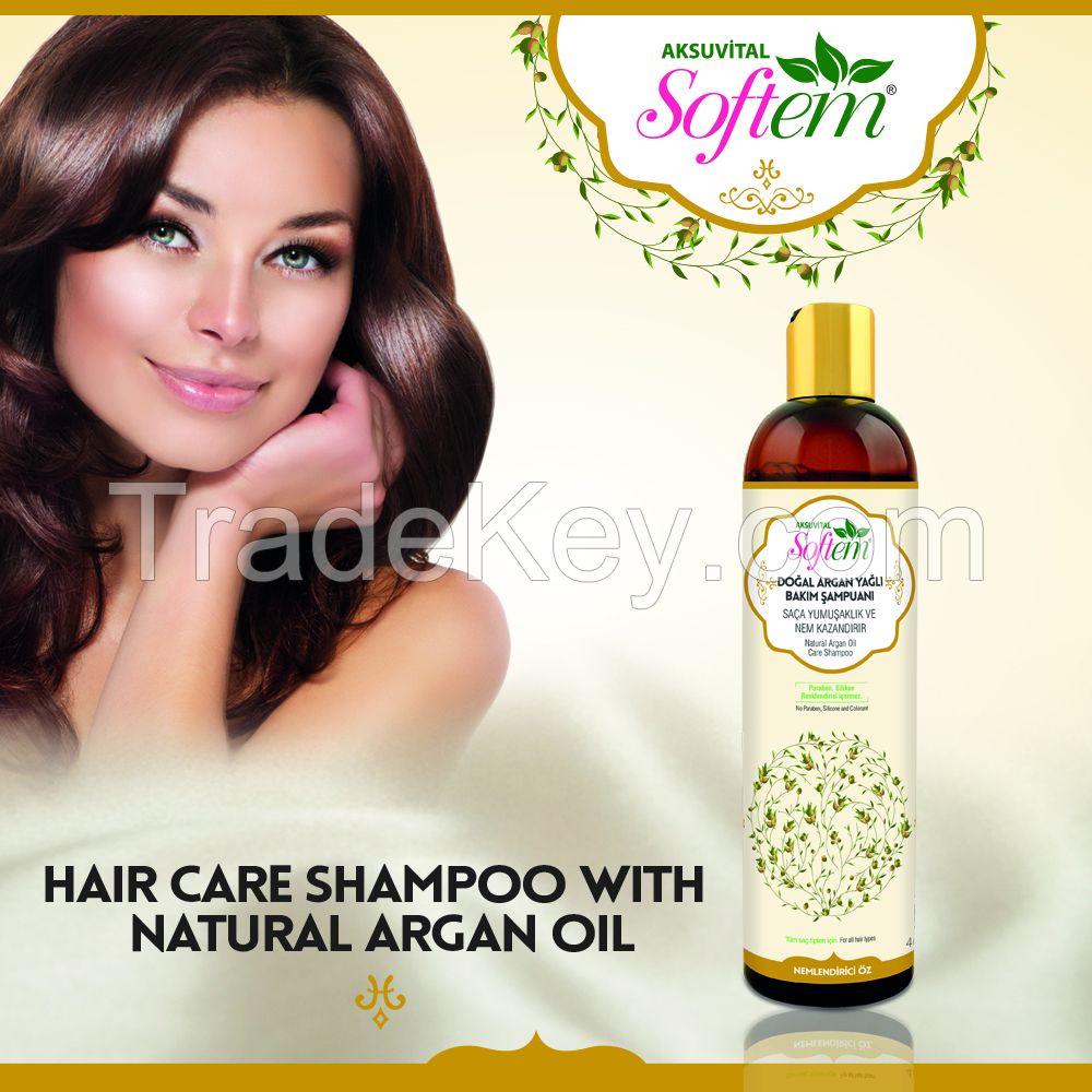 Argan Oil Hair Care Shampoo Natural Herbal Cosmetics Products