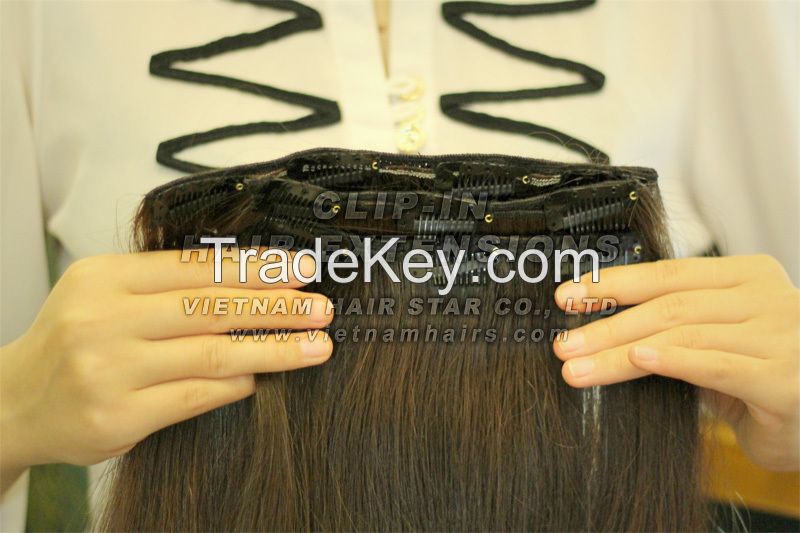 Newest Fashion Clip-In Remy Human Hair Extensions