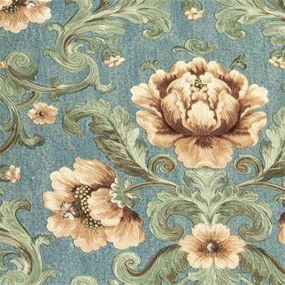 Deep embossed beautiful thick vinyl wallpaper flower wallpaper