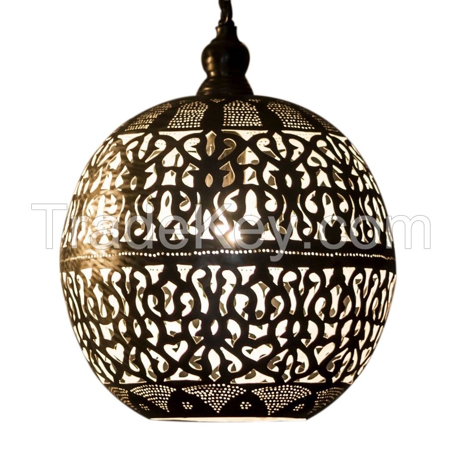 Authentic Silver Plated Moroccan Style Lamps