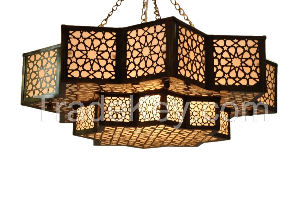 Moroccan Ceiling Light Fixture - Pendant Lamp Chandelier