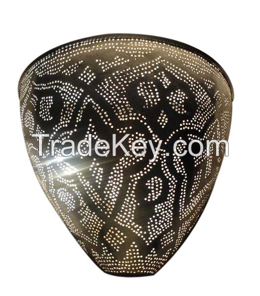 Moroccan Sconce In Silver, Gold Or Black