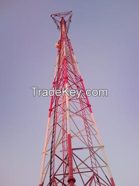 Telecommmunication Tubular Tower