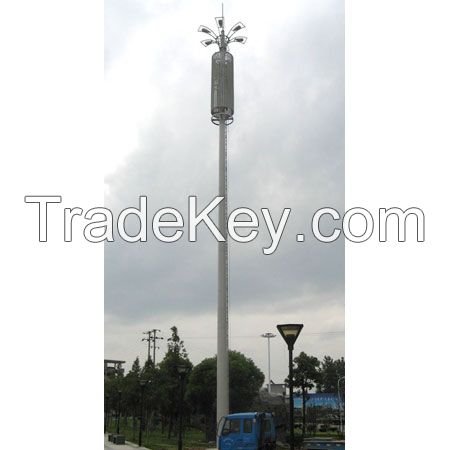 Telecommunication Monopole Steel Tower