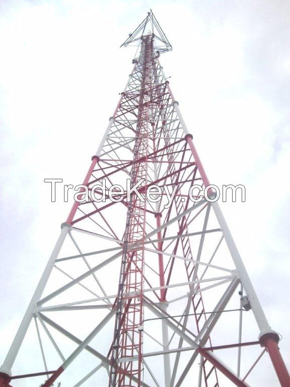 Telecommunication Steel Tubular Tower