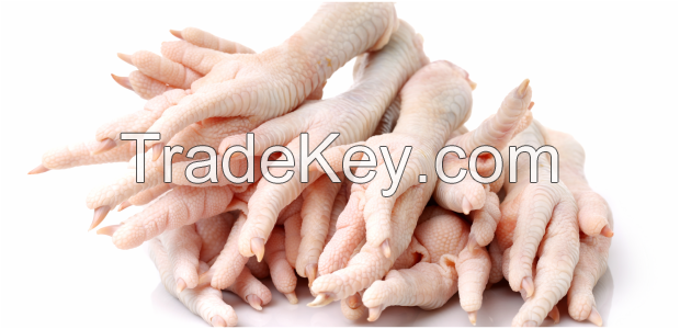Halal Clean Processed Chicken Feet / Processed Frozen Chicken Paws