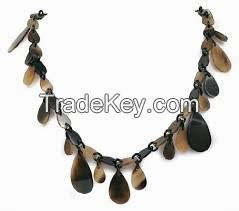 Fashio Necklace/Buffalo Horn Beaded Necklace/Fashion Jewelry/Latest Model Pendant Necklaces