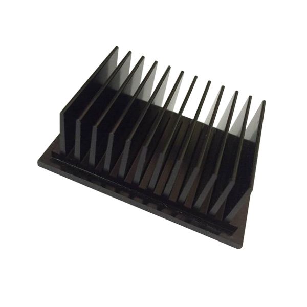 Aluminum extrusion heat sink for electronics