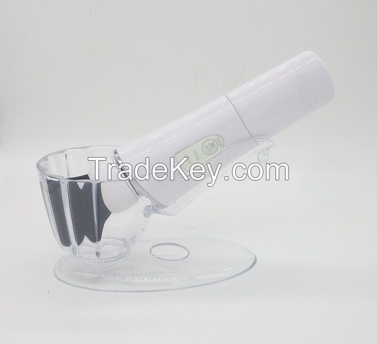 New style whip & wash pen kumano brush Electric Facial Cleansing Brush