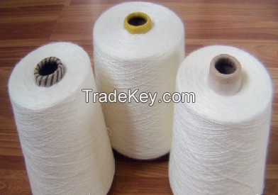 100% Acrylic yarn in NM32/2 raw white