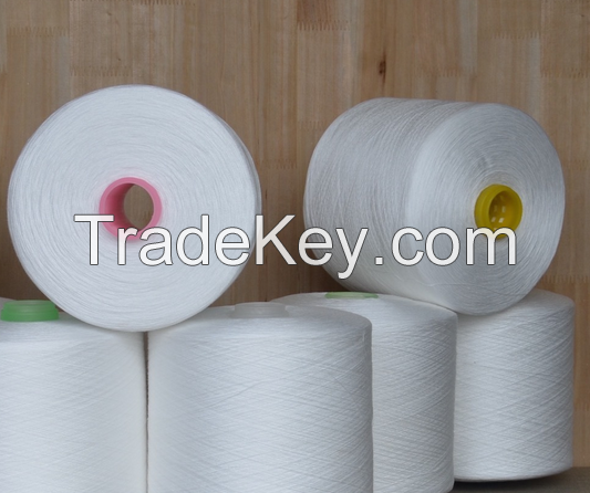 100% polyester spun yarn for weaving