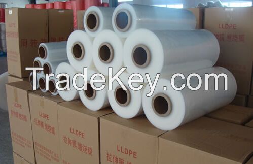LLDPE stretch wrap film, hand/machine use