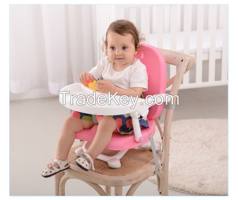 PORTABLE BABY BOOSTER CHAIR DINING CHAIR FOLDABLE CHAIR