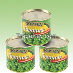 Canned Whole Green Peas