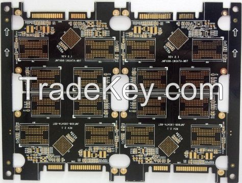 4 layers pcb with 5 BGA