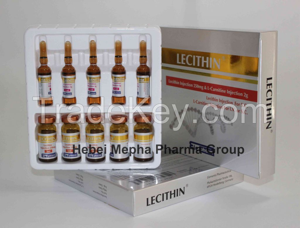 Phosphatidylcholine Lecithin Lipolysis Injection +L-Carnitine Injection Double Weight Loss