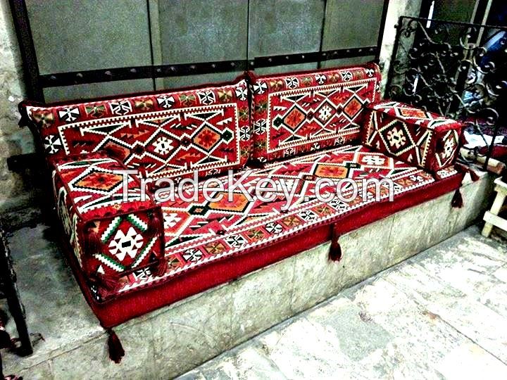 arabic seating, arabic cushion, oriental seating, floor sofa, floor seating