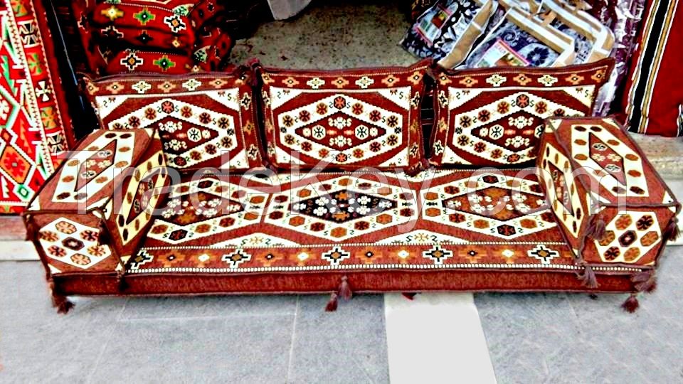 arabic seating, arabic cushion, oriental seating, floor sofa, floor seating-re