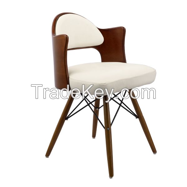 Bent wood dining chair