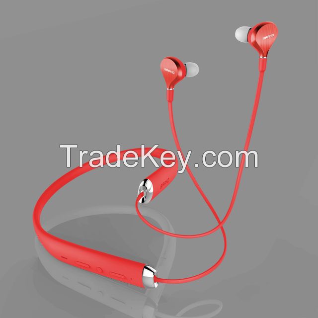 OEM wholesale sport wireless bluetooth earphone, in ear wireless bluetooth earplug headphones for iphone