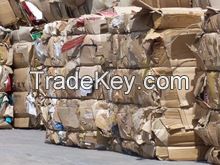 Quality used cardboard waste paper and selected OCC waste paper scrap Hot Sale