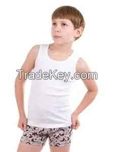 Cheap cotton children underwear undershirts shorts boxers and briefs