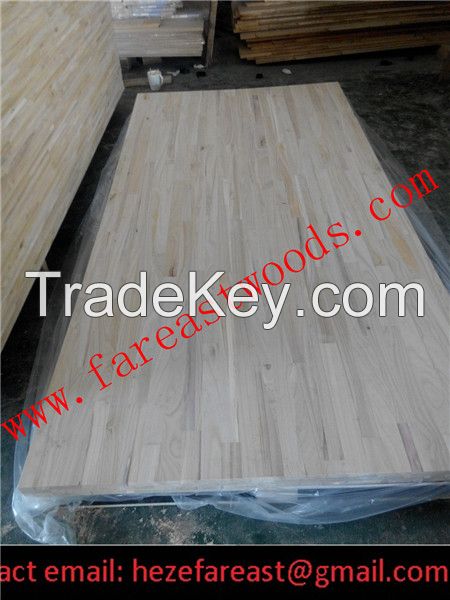 paulownia finger joint board , paulownia fj board, finger joint board