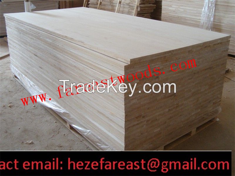 Paulownia plank for surfing board /paulownia planks