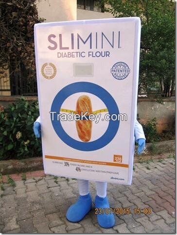 Slimini Diabetic and Dietetic White Wheat Flour