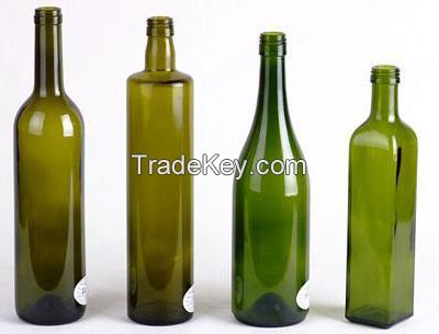 olive oil glass bottles 500ml 750ml green bottles