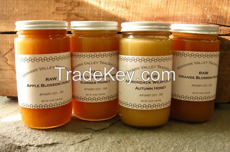 100% natural bee raw honey