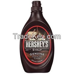 Hershey chocolate syrup 24OZ x 24