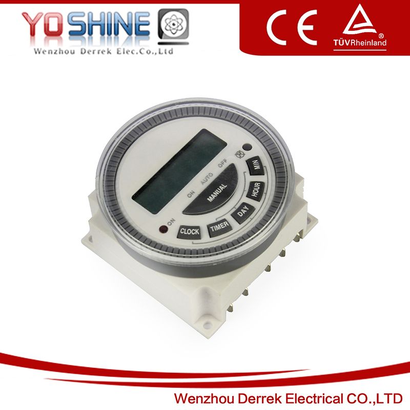 YX805 AC DC12V weekly programmable digital timer