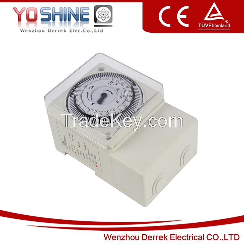 YX188 AC110-240V 24 Hour Mechanical Timer Switch Daily Timer