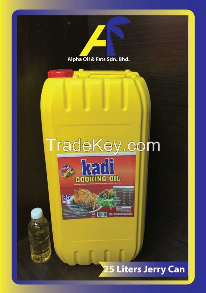 25 Ltr Jerry can RBD Palm Oilen