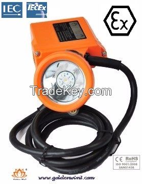 Mining Machine Portable Lamp, Mining Explosion-Proof Lamp, Headlight Miner Light, 6500lux, Miner's Safety Lamp, Helmet Lamp, Miner Working Lamp, Mining Equipment LED lamp