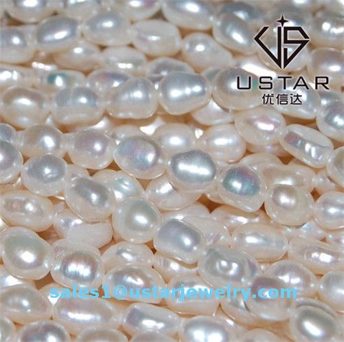 Ustar Jewelr Whole Sale Oval Natural Fresh Water Pearls