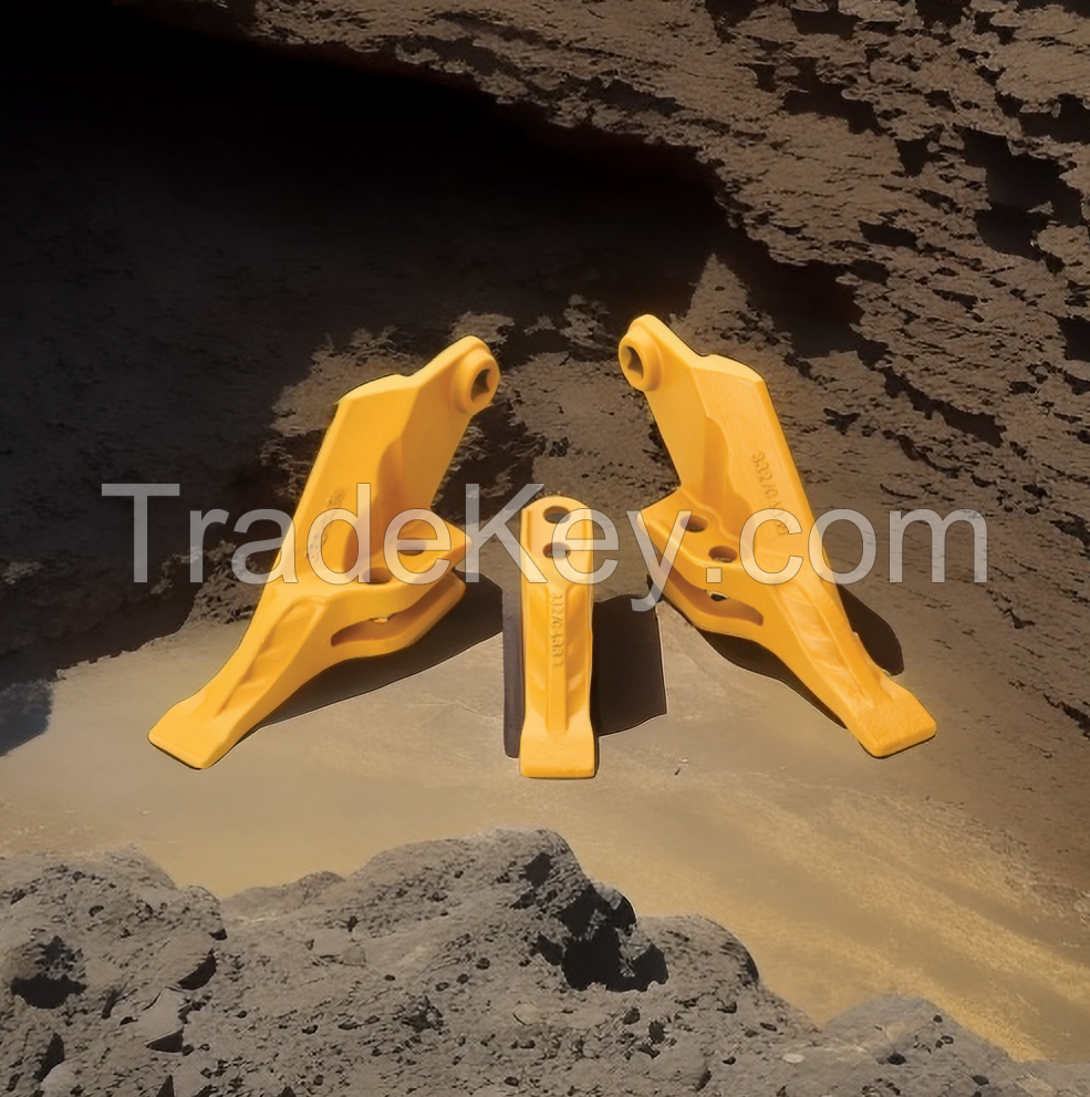 JCB bucket teeth and side cutters