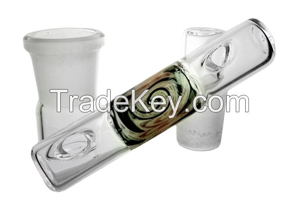 glass adapter  for glass water pipe
