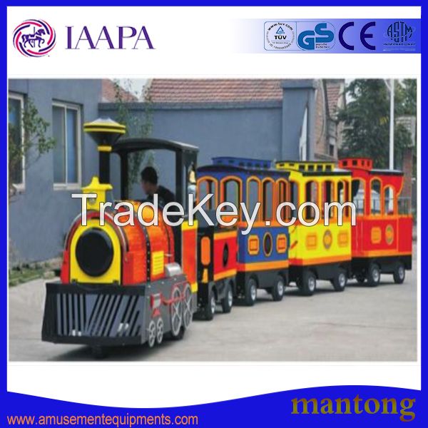 endless enjoyment!!!! high quality Amusement train rides The Trackless Train For Sale